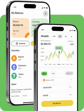 Talvurieks trading platform with live market data